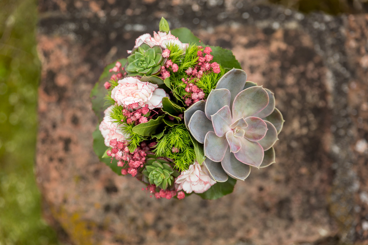 bouquet mariée cactus